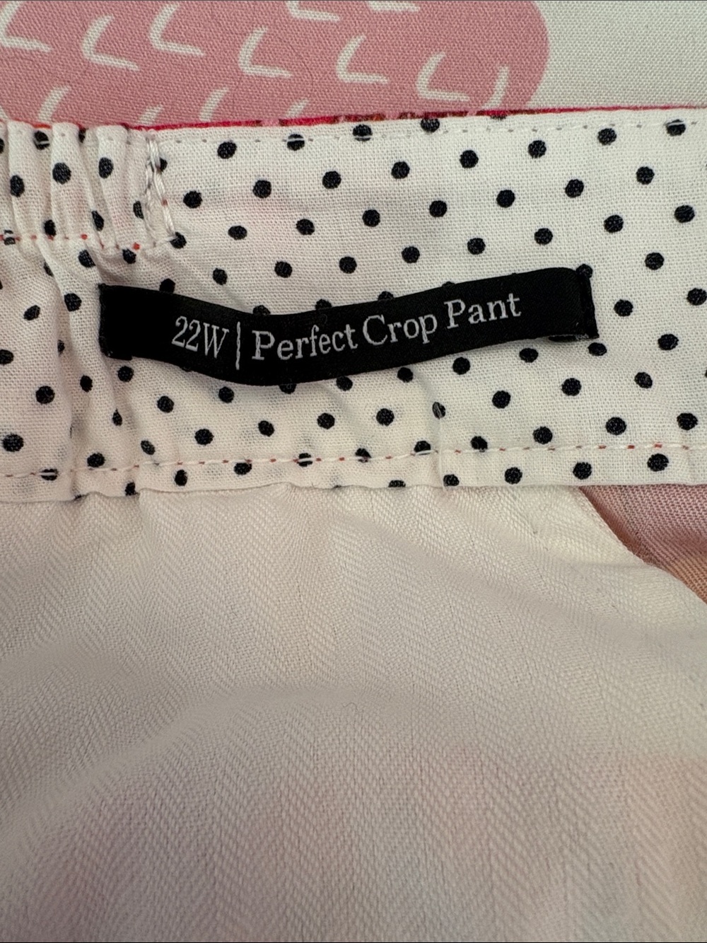 Talbots Pink & Orange Floral Perfect Crop Pant - Picture 10 of 11